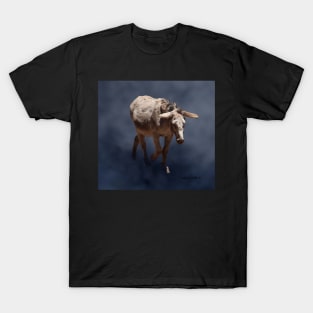 Mule on Smokey Gray Background T-Shirt